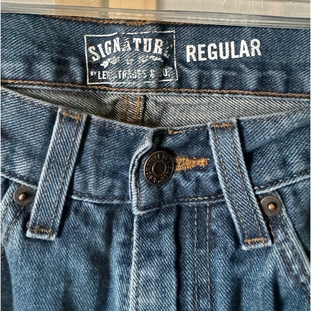 LEVIS unisex regular fit straight leg jeans - Picture 5 of 8